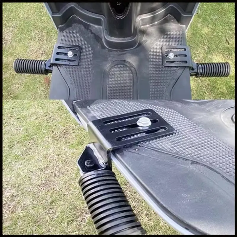 Picture 6: Ergonomic Cylindrical Footpeg Foldable Design Non Slip Texture Quick Installation For Motorcycles