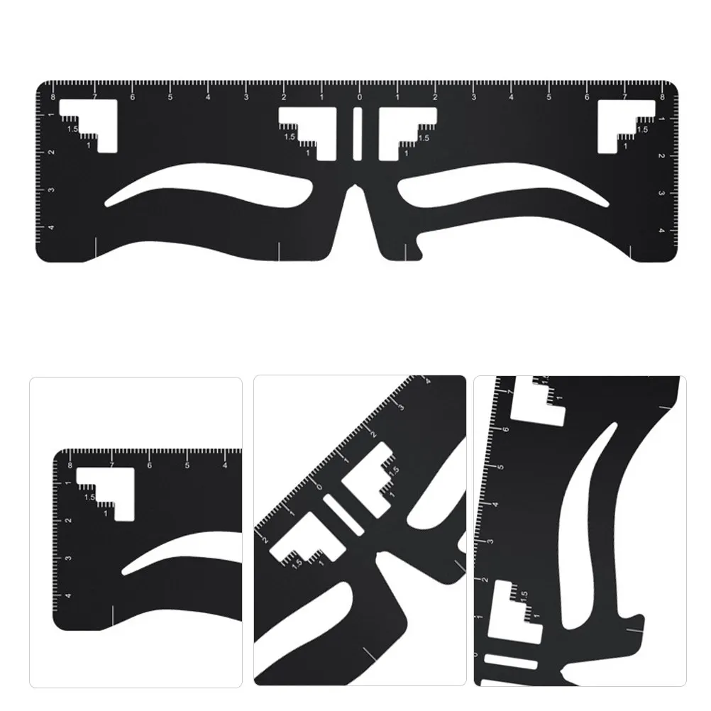 Reusable Eyebrow Template Stencil for Women Convenient Easy to Use Makeup Assist Device Well Made Eyebrow Shaper Ideal Women