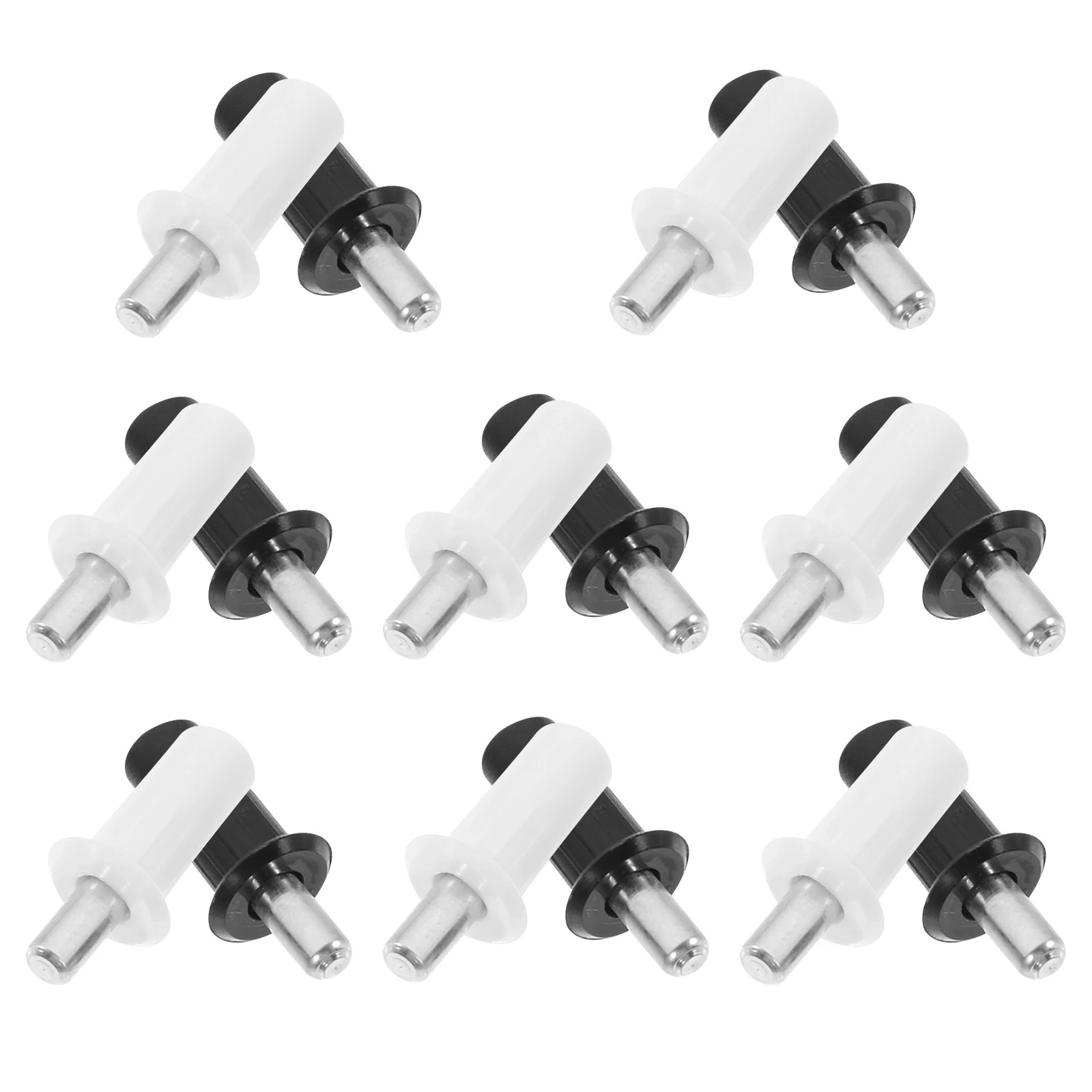 

16pcs Shutter Repair Pin Replacement Louver Fasteners Stainless Steel Abs Durable Hardware Door Panel Connector Bifold Window