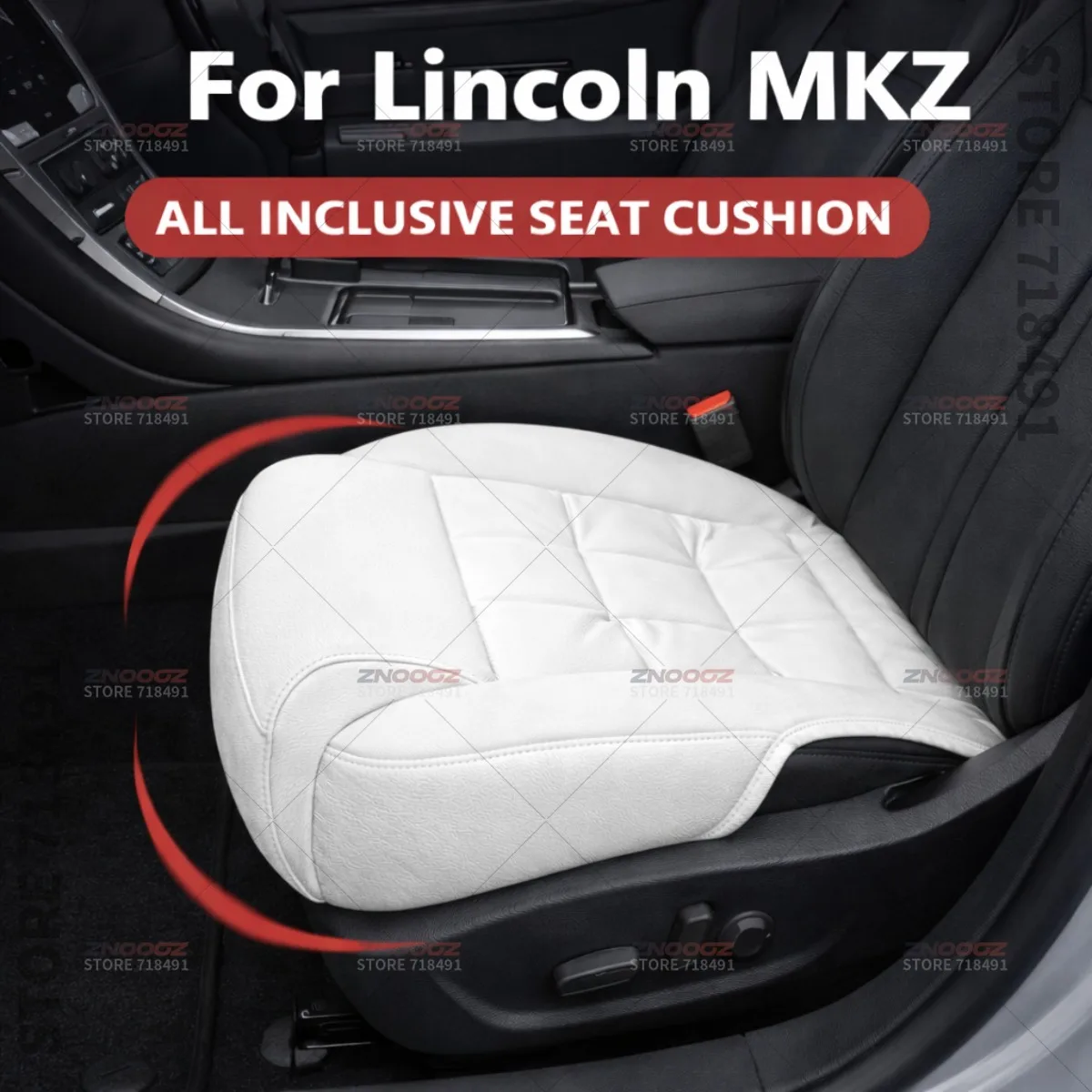 

Подушка-удлинитель для поддержки ног на сиденье Lincoln MKZ, накладка на сиденье из пены с эффектом памяти, аксессуары для интерьера автомобиля