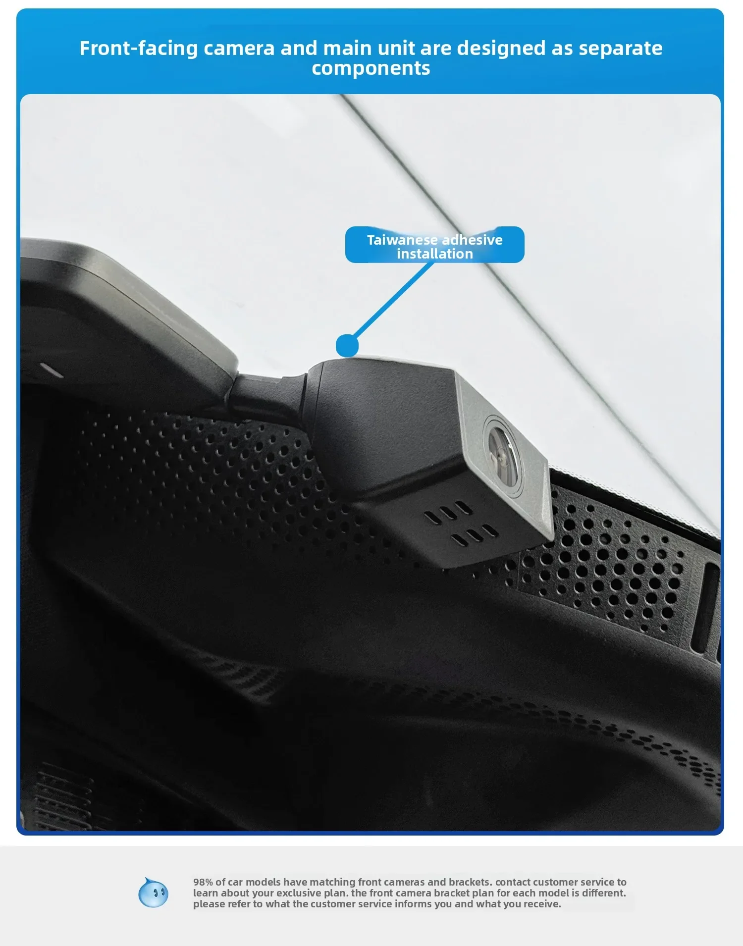For Chery ICAR V23 03T Dash Cam Stream Media Mirror Digital Signal HD Night Vision monitoring Touch Screen Video Recorder detail image 2