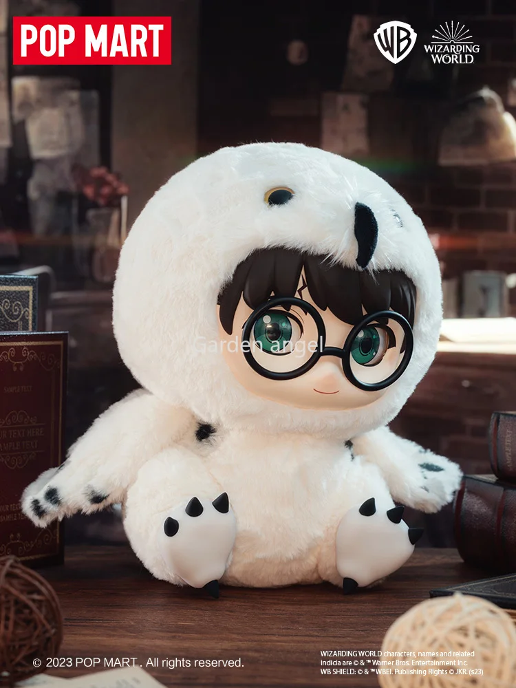 POP MART Harry Potter Enamel Plush Doll Series Owl Figurines Series Kawaii Action Figure Collectible Surprise Model Mystery Box