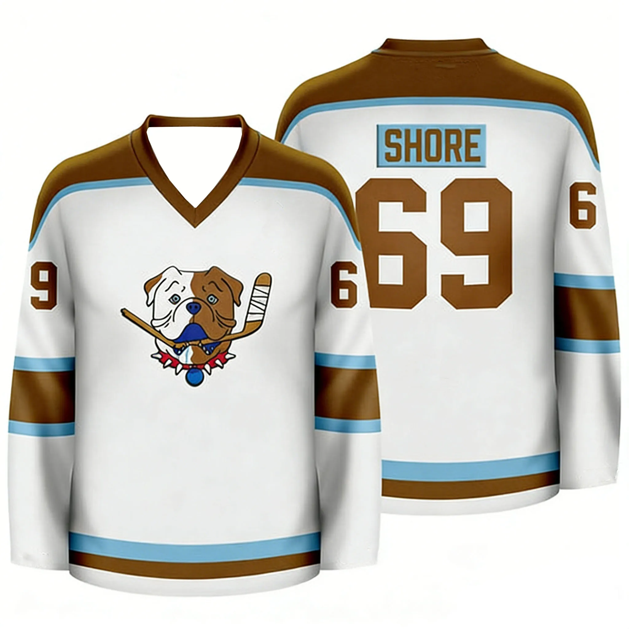 2026 Shoresy Shore #69 Sudbury Bulldogs Hockey T-Shirt Unisex Casual Hip Hop Streetwear Fashion Ice Hockey Fan Gift Tee