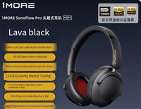 1MORE SonoFlow Pro Bluetooth Headphones Wireless Headsets Hi-Res ANC flash-sale penetration items electronics