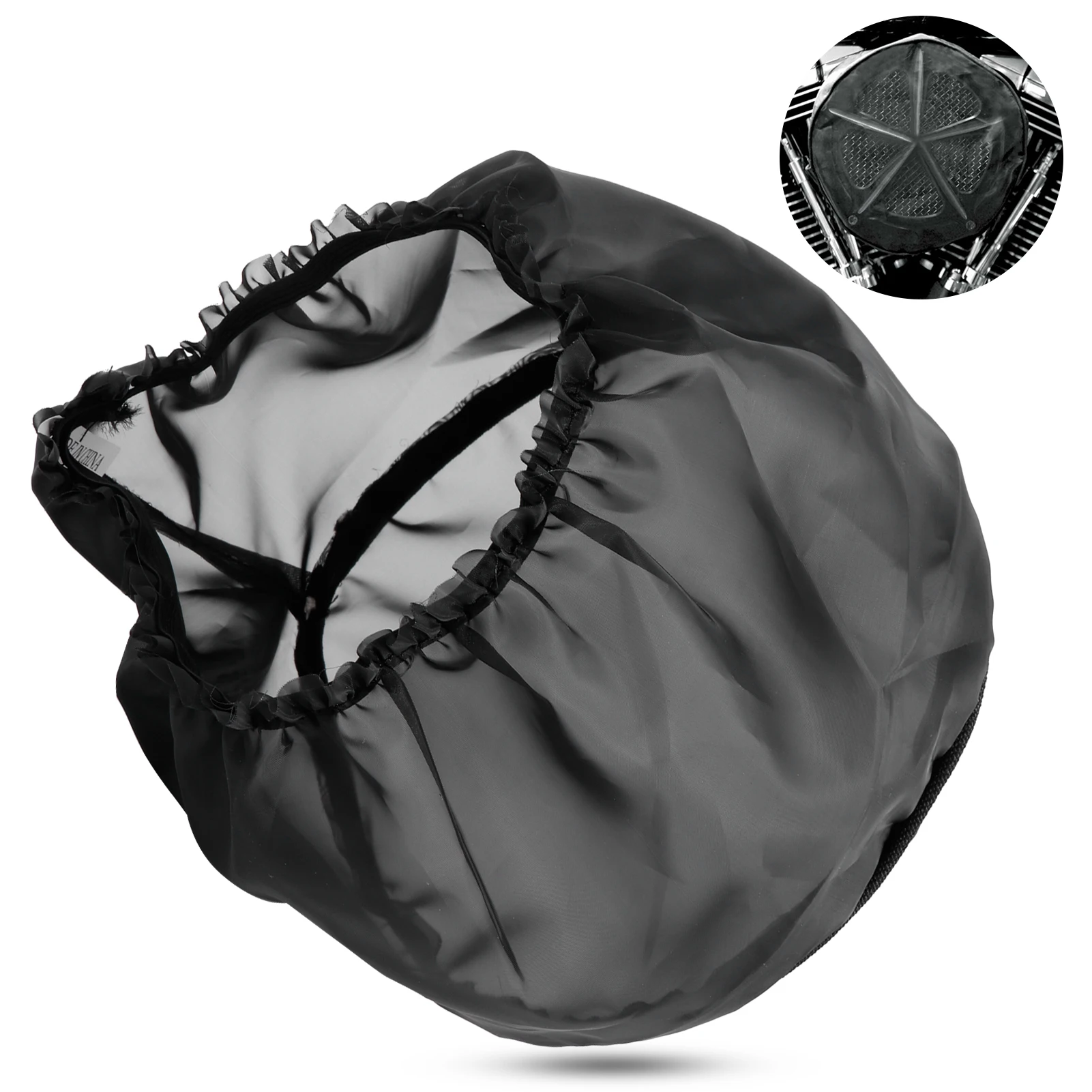 

Universal Air Filter Cleaner Cover Waterproof Rain Sock Wrap Motorcycle Accessory Fit For Touring