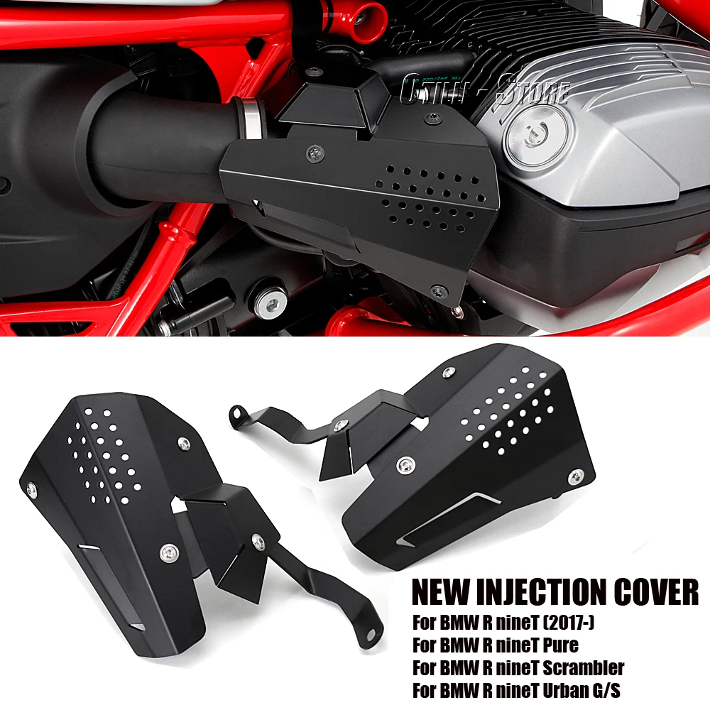 

Motorcycle RnineT 2017- Throttle Injection Guard Engine Cylinder Tube Protection For BMW R9T R NINE T Scrambler Pure Urban G/S