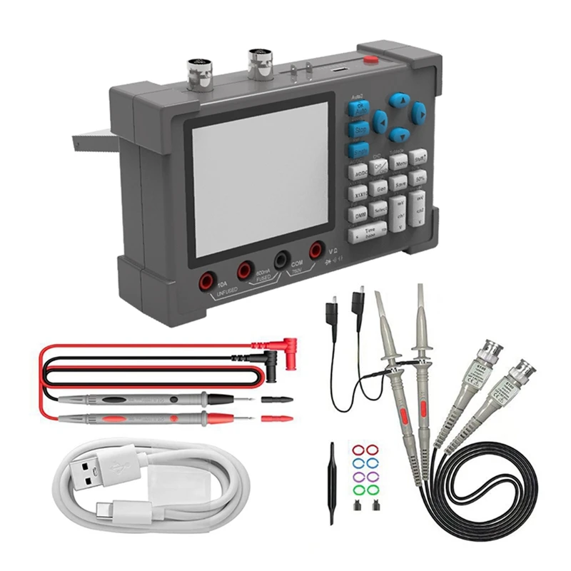 AS94-3In1 Multi-Function Digital Oscilloscope Dual Channel 250Msa/S Sampling Rate 3.2Inch IPS Display