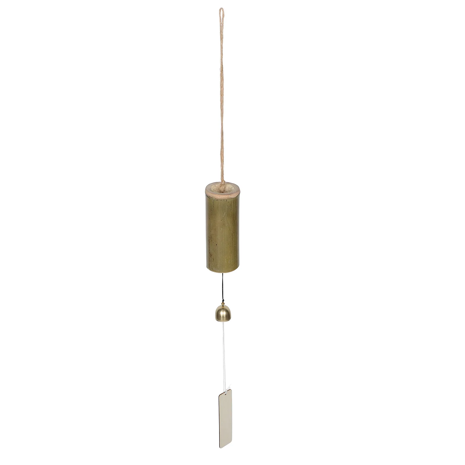 Bamboo Wind Chimes Outdoor Durable Handmade Japanese Garden Decor Unique Present Large Size Fits Balcony Porch Yard