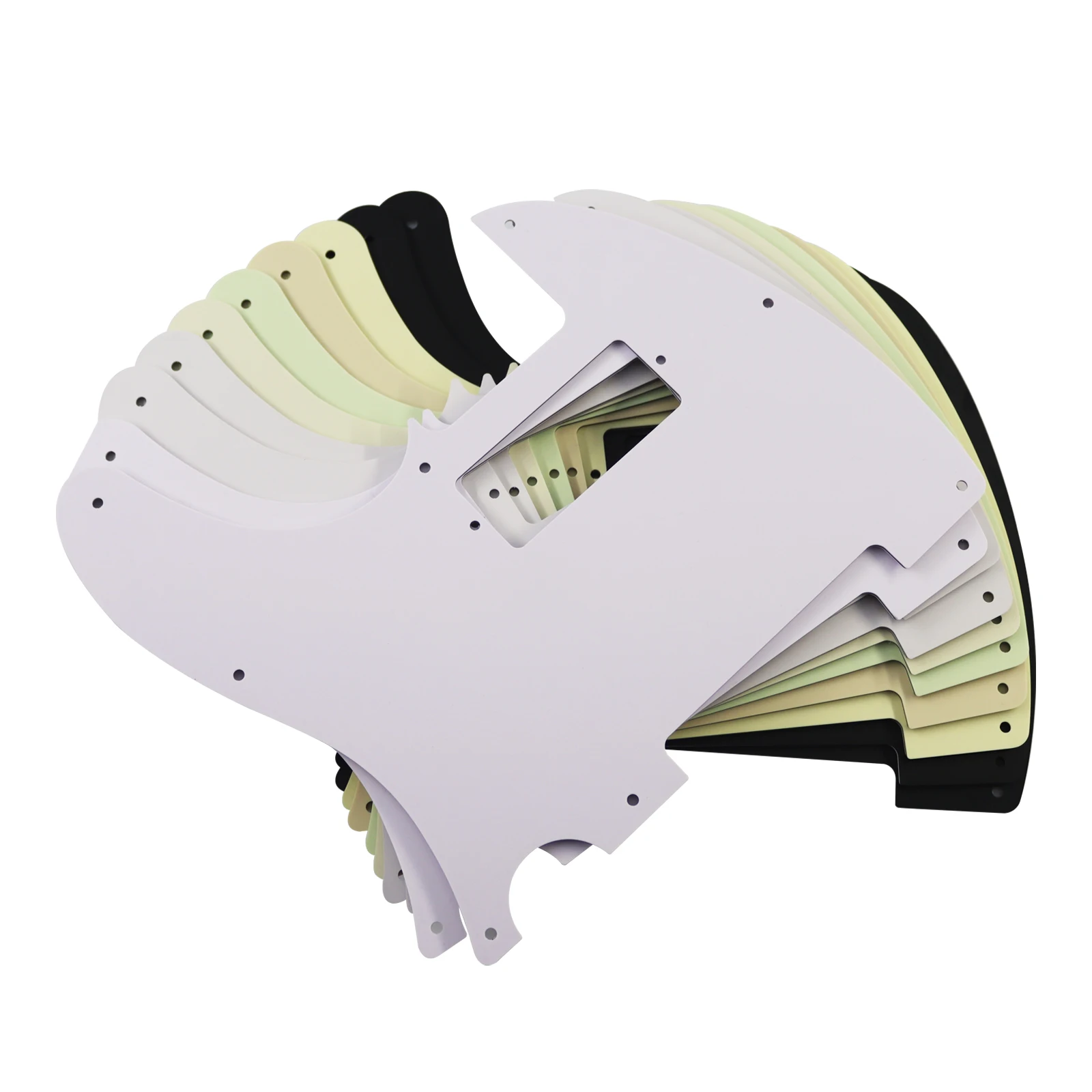PHRILAM 8-Hole TL Mini Humbucker Pickguard مع Mini Humbucker Pickguard، مع براغي، هناك 10 ألوان للاختيار من بينها #5