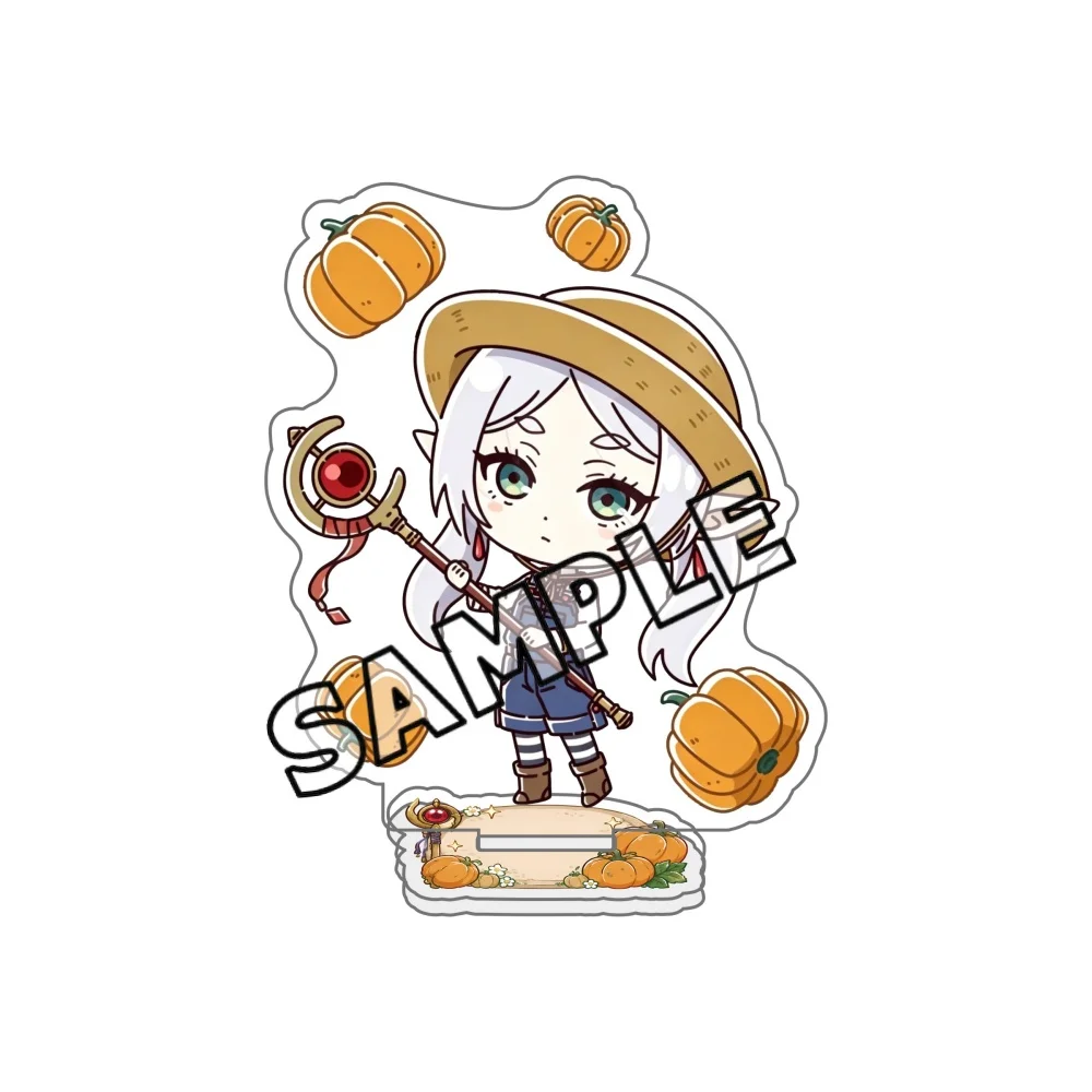 New Arrival Frieren: Beyond Journey's End 10cm Acrylic Keychain Stand Backpack Charm Fan Gift