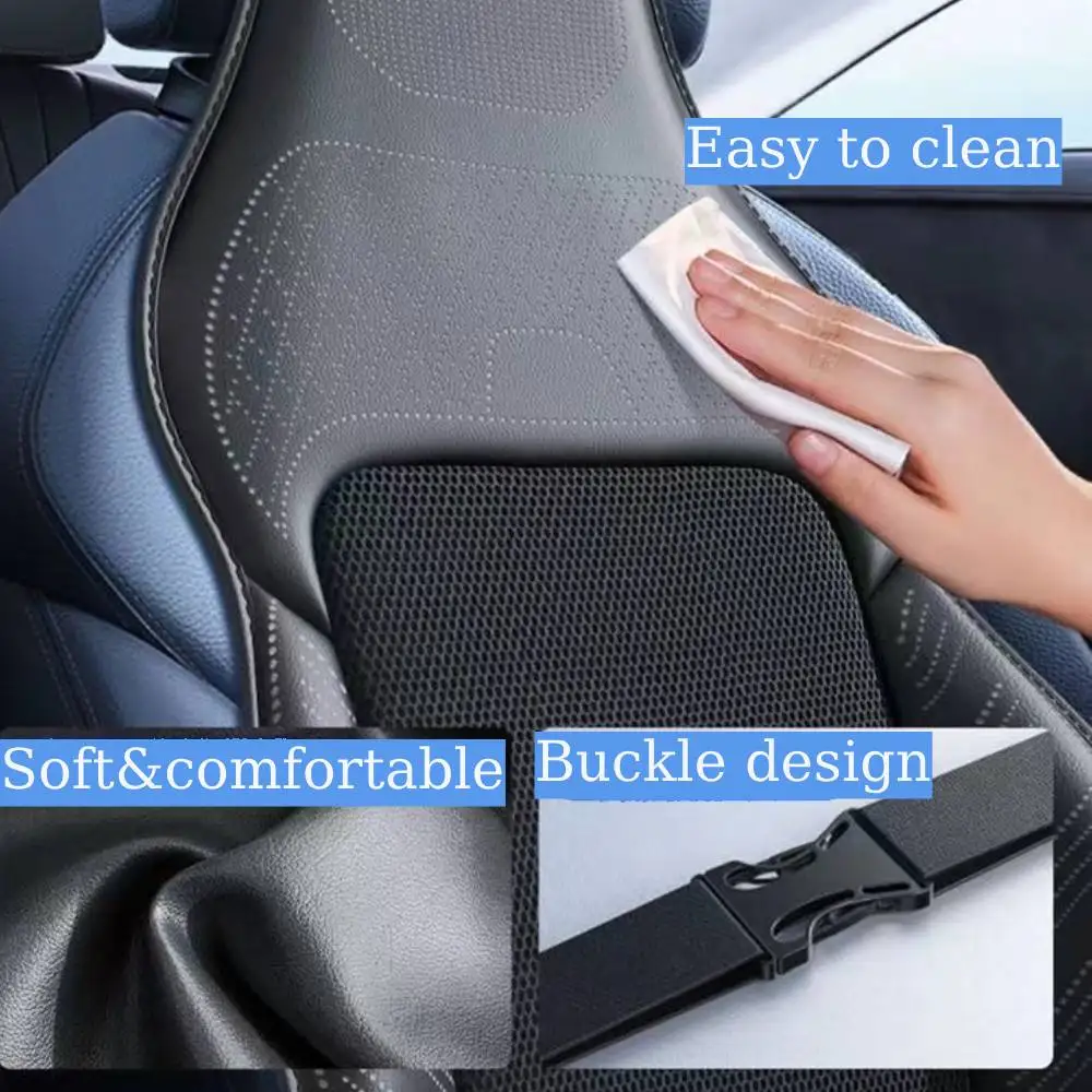 For Tesla Model Y / 3 Smart Cooling Car Seat Cushion for Summer Driving Breathable Seat Cover with 10 Fans 15s Cool Down