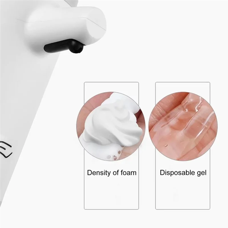 

Автоматический дозатор пенного мыла, бесконтактный с инфракрасным датчиком, водостойкий, идеально подходит для ванной комнаты и кухни-AA70