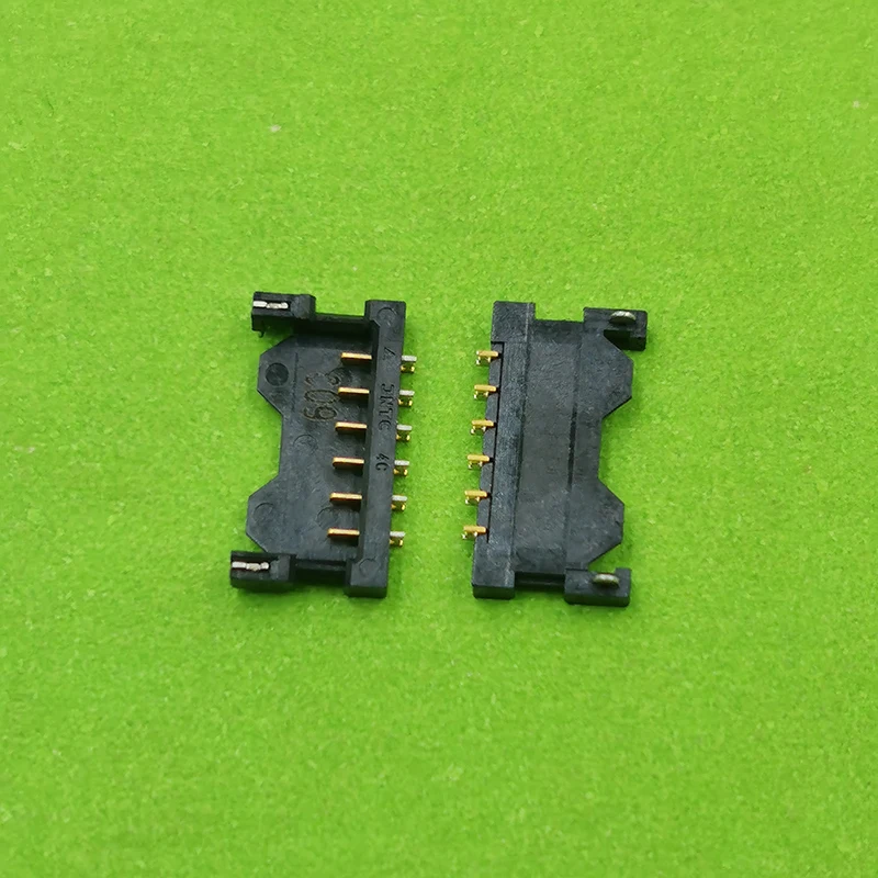 2-5Pcs 6pin Battery Flex Clip FPC Connector Contact Holder On Motherboard For Samsung Galaxy Tab 3 10.1 P5210 P5220 P5221 P5200