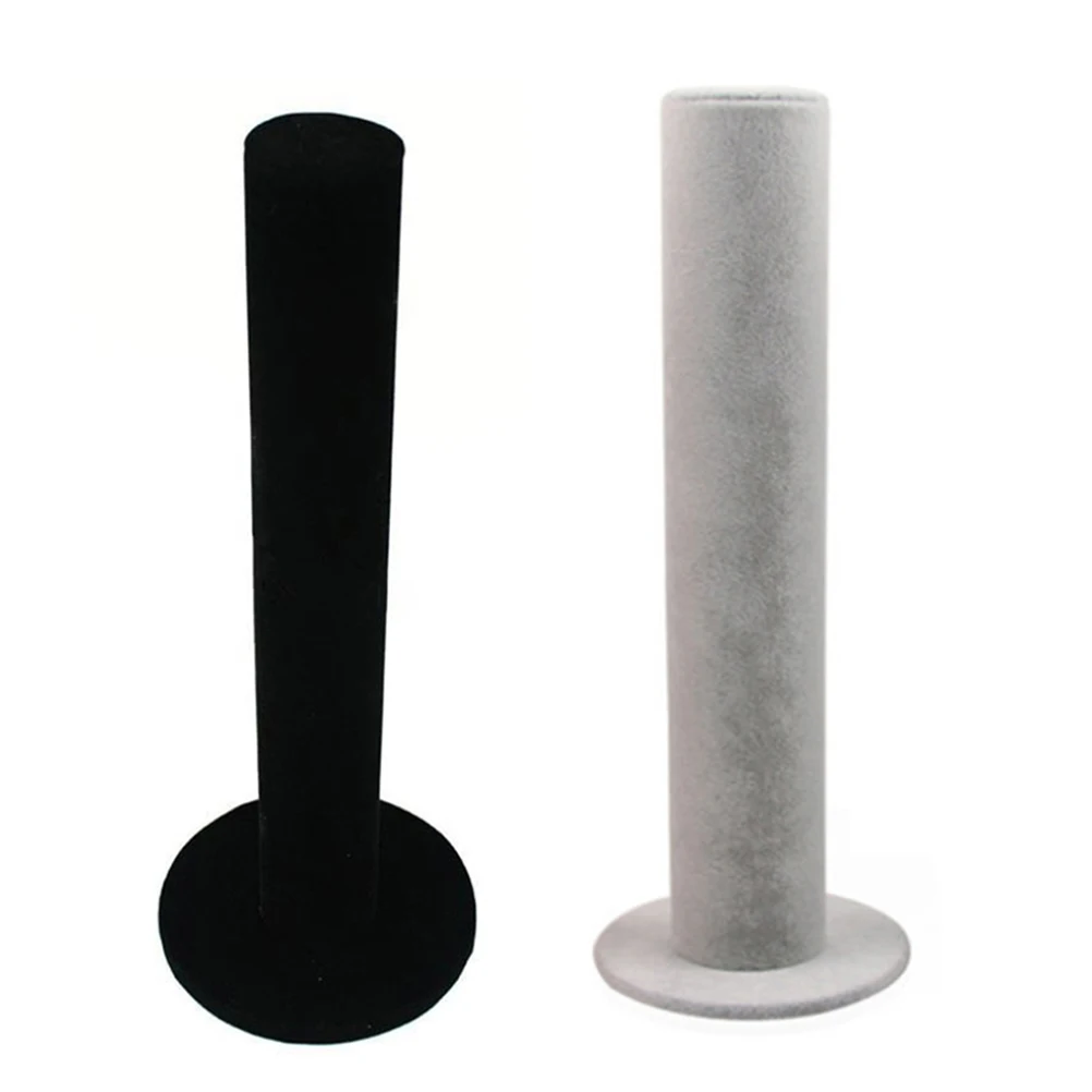 

2 шт., Т-образная подставка для ювелирных изделий, стеллаж для хранения головного убора, вертикальный держатель для браслета, органайзер для браслета, материал МДФ, экономия места для