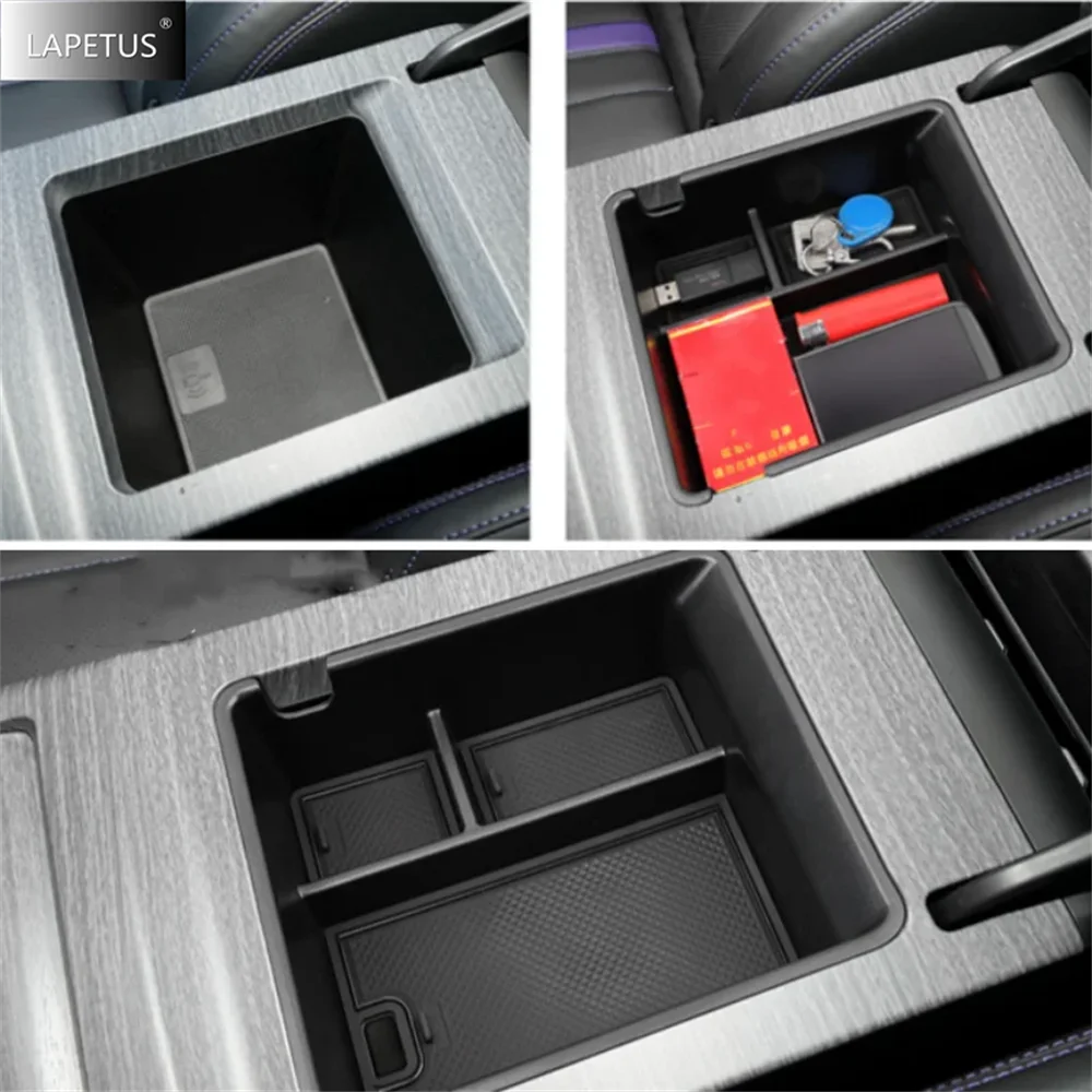 

For Geely Preface L 2024 2025 LHD Storage Box Holder Accessories Car Armrest Box Center Console Organizer Tray