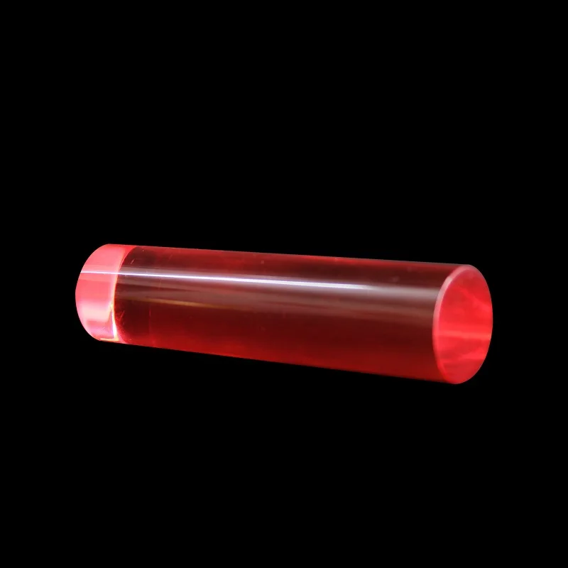 

Naxilai 1pc/10pcs Pink 1inch Acrylic Rod Pmma Bar Transparent Pink Lucite Bars Light Guide Rods DIY Peg Board