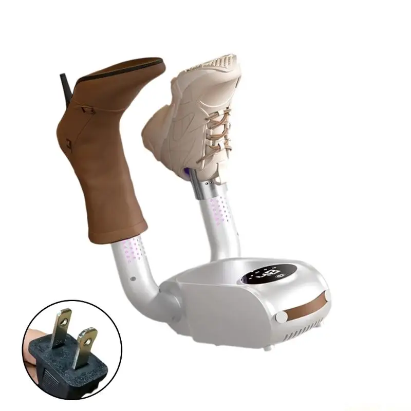 D0AB Drying Machines with Adjust Rack Clothing Dryers ABS Texture Suitable for Shoe