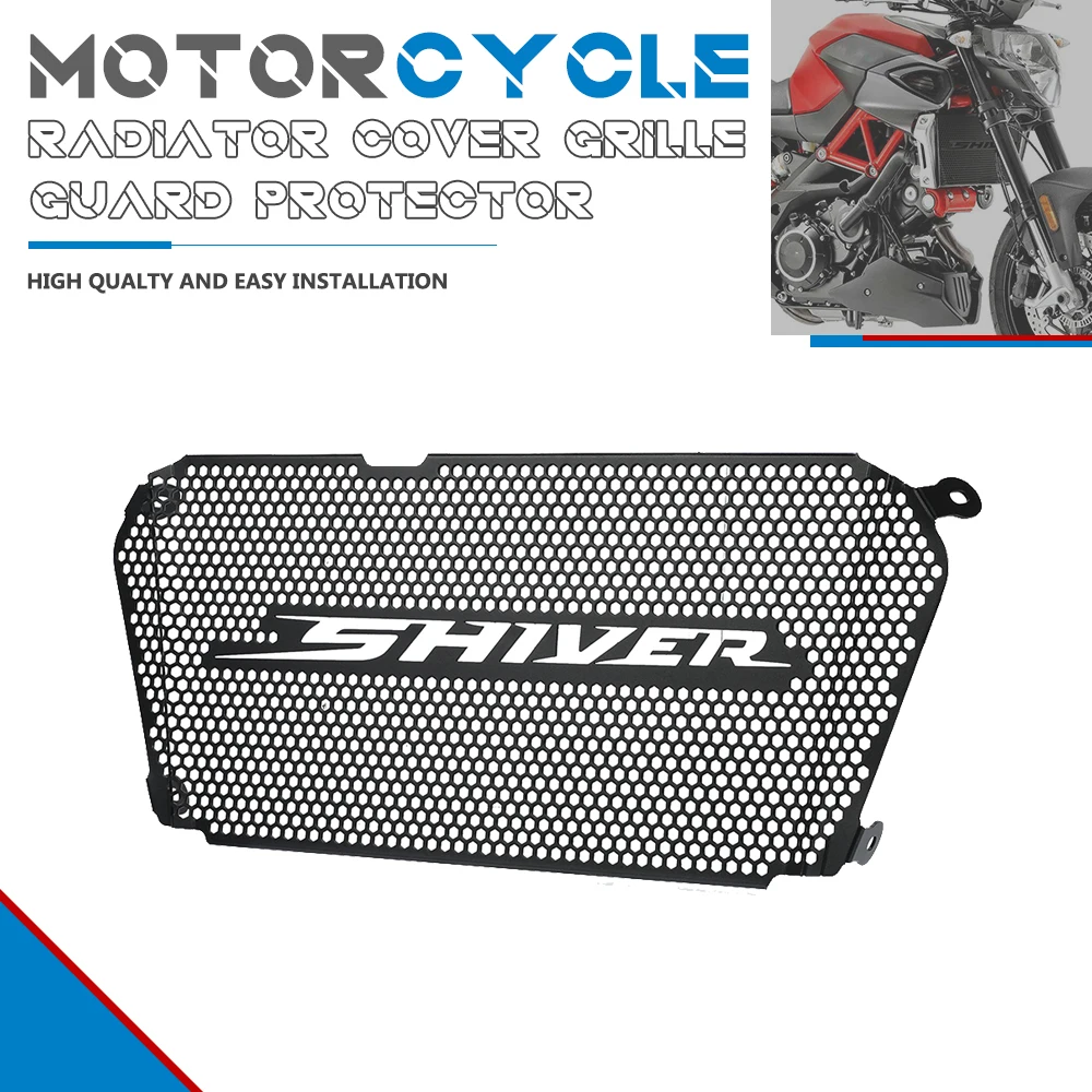 

FOR Aprilia Shiver 900 SL750 Gilera Shiver900/ABS E4 Motorcycle Accessories Radiator Guard Grille Cover Protector Mesh