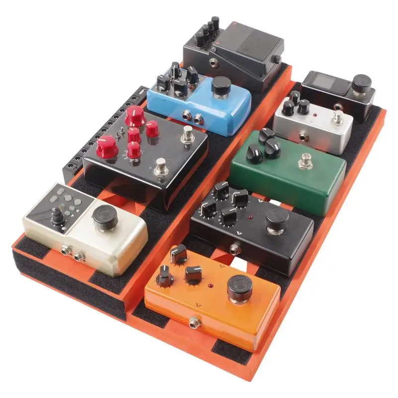

Bass Pedalboard Non-slip Mono Pedalboard Portable Guitar Supplies Lightweight Bass Effect Attachment For Show Parties