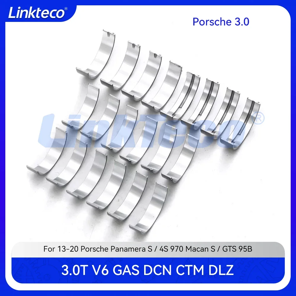 

Engine Crankshaft Main & Con Rod Bearing Fit 3.0 T L V6 DCN CTM DLZ For 13-20 Porsche Panamera S/4S 970 Macan SGTS 95B 3.0T 3.0L
