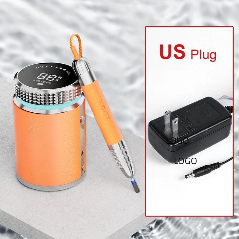 آلة إزالة طلاء الأظافر STLF آلة حفر الأظافر عالية الجودة 35000 دورة في الدقيقة المهنية القابلة لإعادة الشحن ماراثون مقاوم للماء