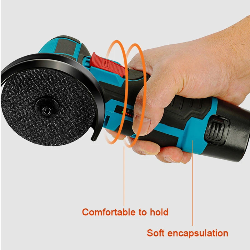 Professional Electric Tools Wireless Angle Grinder Metal Cutting Machine Tile Tool On The Battery Electric Grinder Cutter