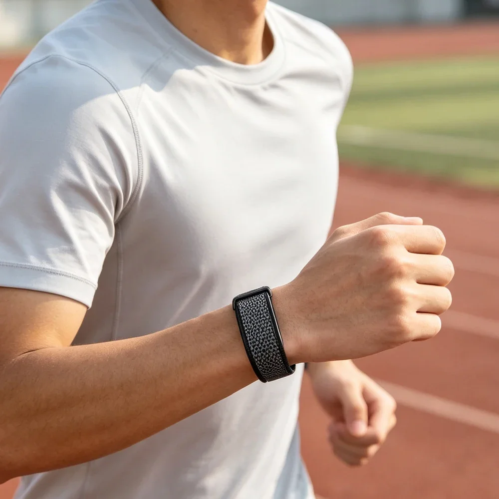 Nylonarmband für Google Fitbit Air, ultradünn, federleicht, atmungsaktiv, mit Schnellverschluss, als Ersatz für Fitbit Air-Armbänder. – Detail 6