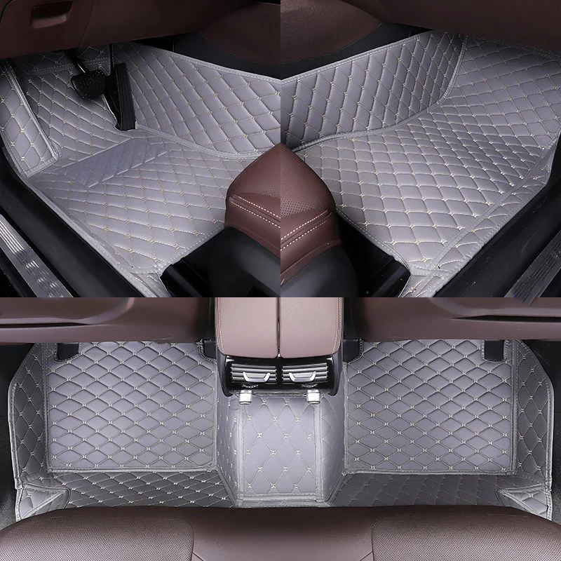 Durable Custom Leather Car Floor Mat for Chevrolet Colorado GMC Canyon 2015-2022 Auto Carpet Interior Parts
