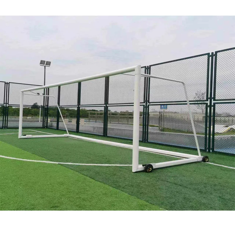High Quality Aluminium Football Goal Soccer Goal  Removable Aluminum Football Goal With Net for Exportpromote sales
