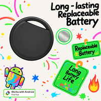 RSH Security GPS Tracker Android Devices Smart Tag Work With Google Find Hub Reminder Anti Lost Finder for Xiaomi Samsung Huawei