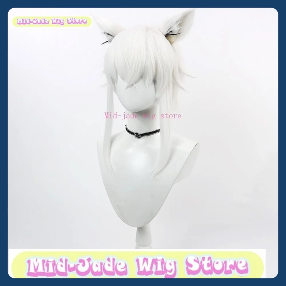 วิกผมมิด-เจด โฮโลลีฟ ฟุบุกิ ชิราคามิ วิกคอสเพลย์ อนิเมะ เกม บทบาทสมมติ ผมสังเคราะห์ อุปกรณ์ประกอบชุดแฟนซีงานปาร์ตี้ฮาโลวีน