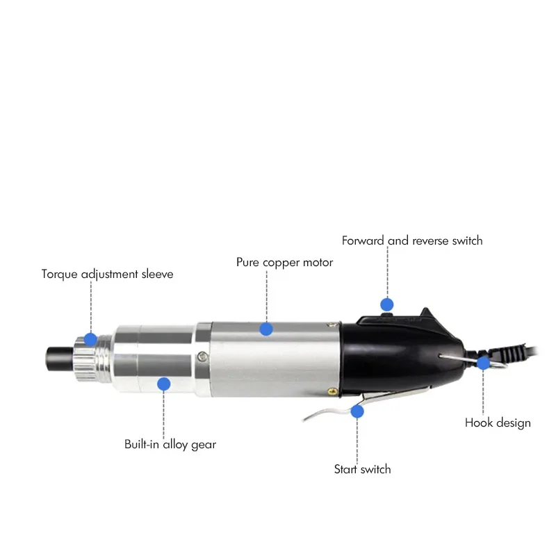 Mini Electric Screwdriver 18-36V, 4/5/6MM, Reversible Switch, Adjustable Torque, Electronic Screw Driver Maintenance Repair Tool