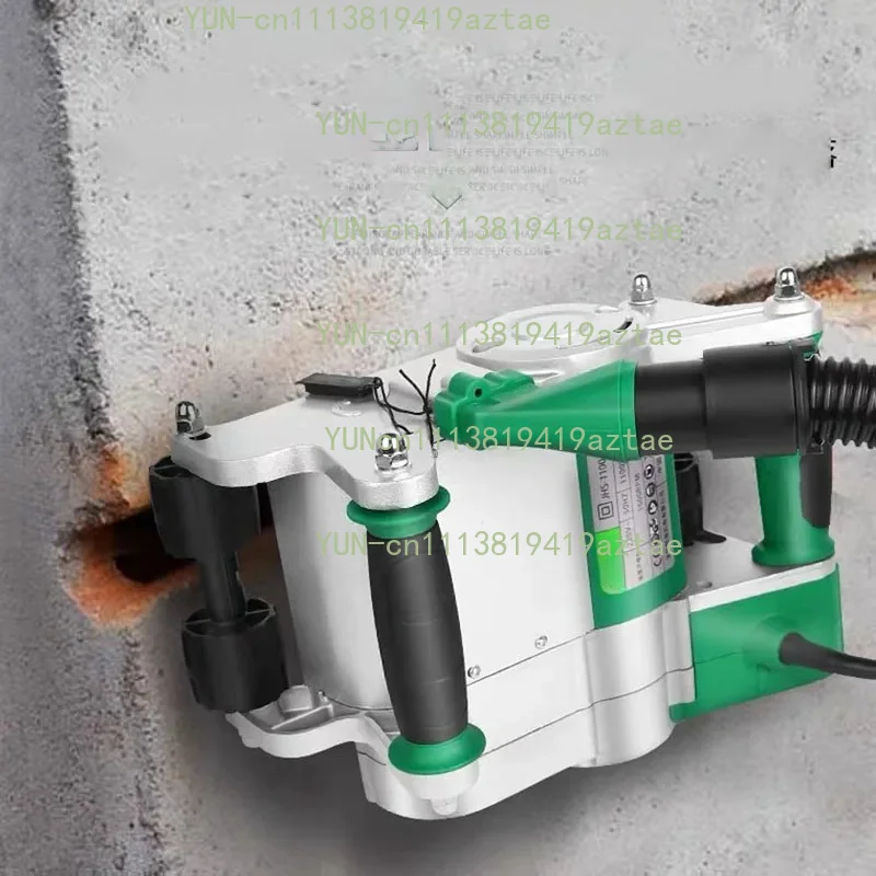 1100W Electric Wall Chaser Groove Cutting Machine Concrete Wall Slotting Machine 35MM Depth New Condition