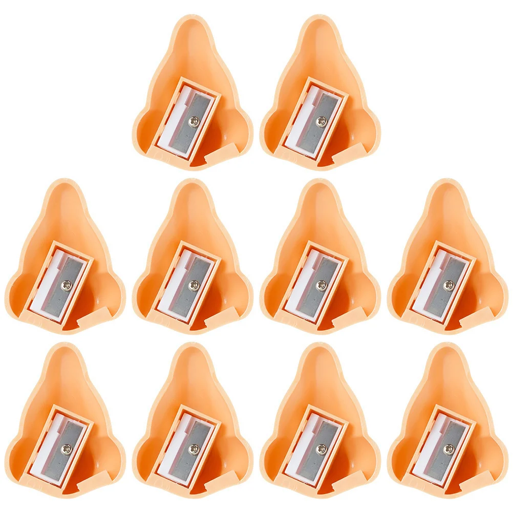 10 قطع من مبراة أقلام الرصاص على شكل أنف ومبراة يدوية بفتحة مزدوجة للأطفال ومستلزمات مكتبية للمدرسة الإبداعية والفصول الدراسية #6