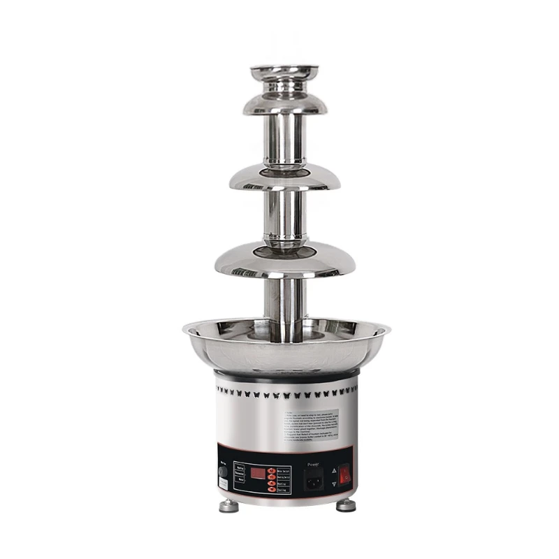 

Hotel buffet 7-layer electric chocolate fountain machine, stainless steel chocolate electric fountain machine