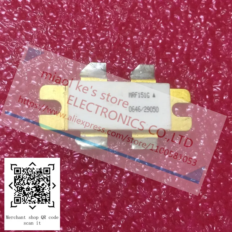 MRF151G (With tin)  [ 40A 300W 175MHz Gain 14dB (16dB Typ) ] RF POWER MOSFET ORIGINAL TRANSISTOR