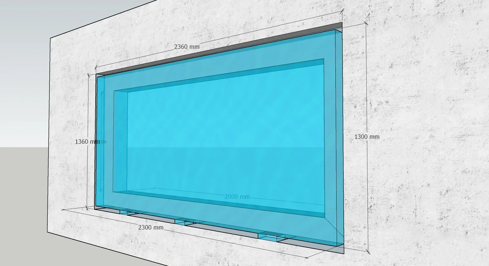 Customized Outdoor Large 100mm Thick Curved Clear Acrylic Swimming Pool 100 Virgin Material Clear Plexiglass Window Sheet