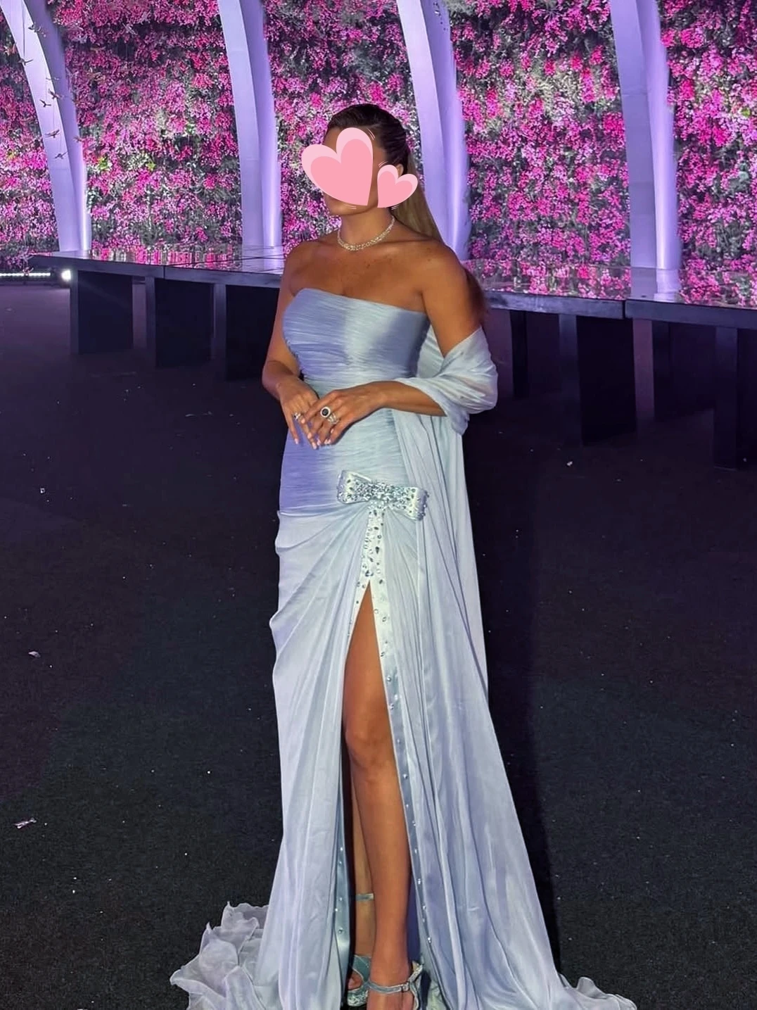 

Платья для выпускного вечера Oisslec, элегантное винтажное милое синее платье с бантом и кристаллами, платье для выпускного вечера по индивидуальному заказу, вечерние платья