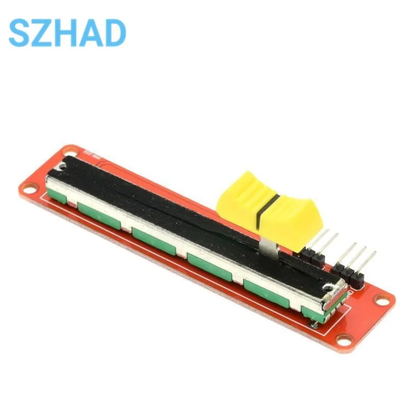 B10K Sliding Slider Potentiometer Switch Slide Block Module For Arduino MCU ARM Electronics DIY