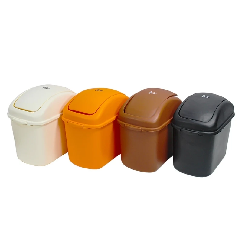 

Trash Bin Auto Waterproof Rubbish Storage Bag with Lid Storage Case