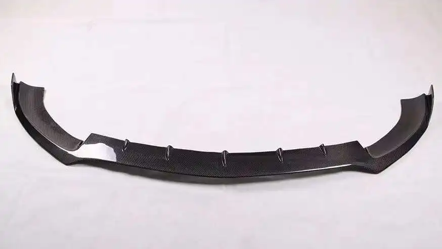 High quality Carbon Fiber B Style front lip for Mercedes Benz W213  E63 Sedan 2016-2020  front bumper spoiler Lip