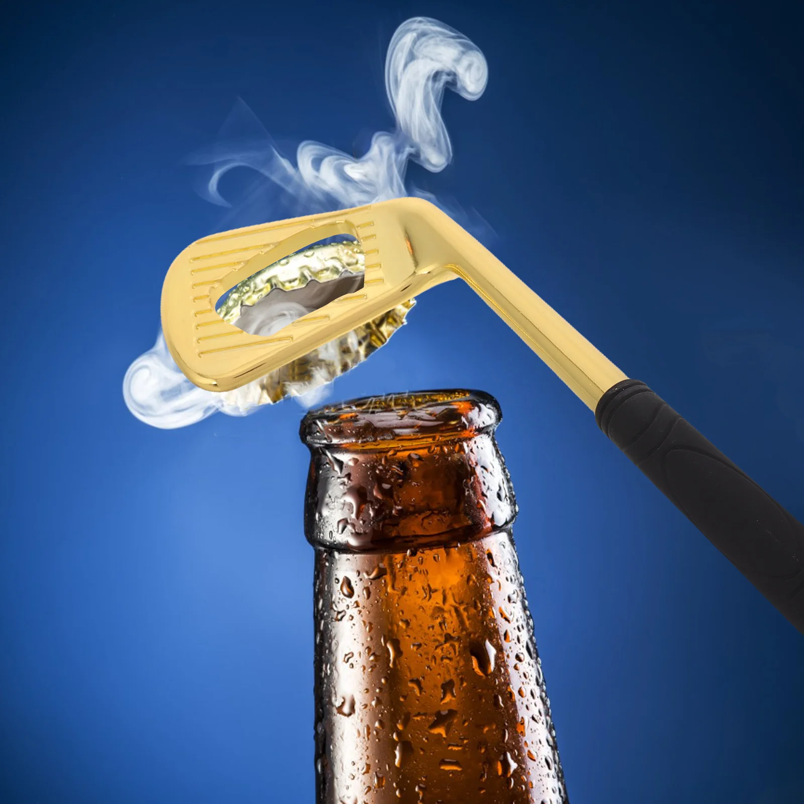 

Zinc Alloy Golf Club Bottle Opener Creative Mini Portable Beer Cap Opener for Parties Outdoor Activities Fun Gift