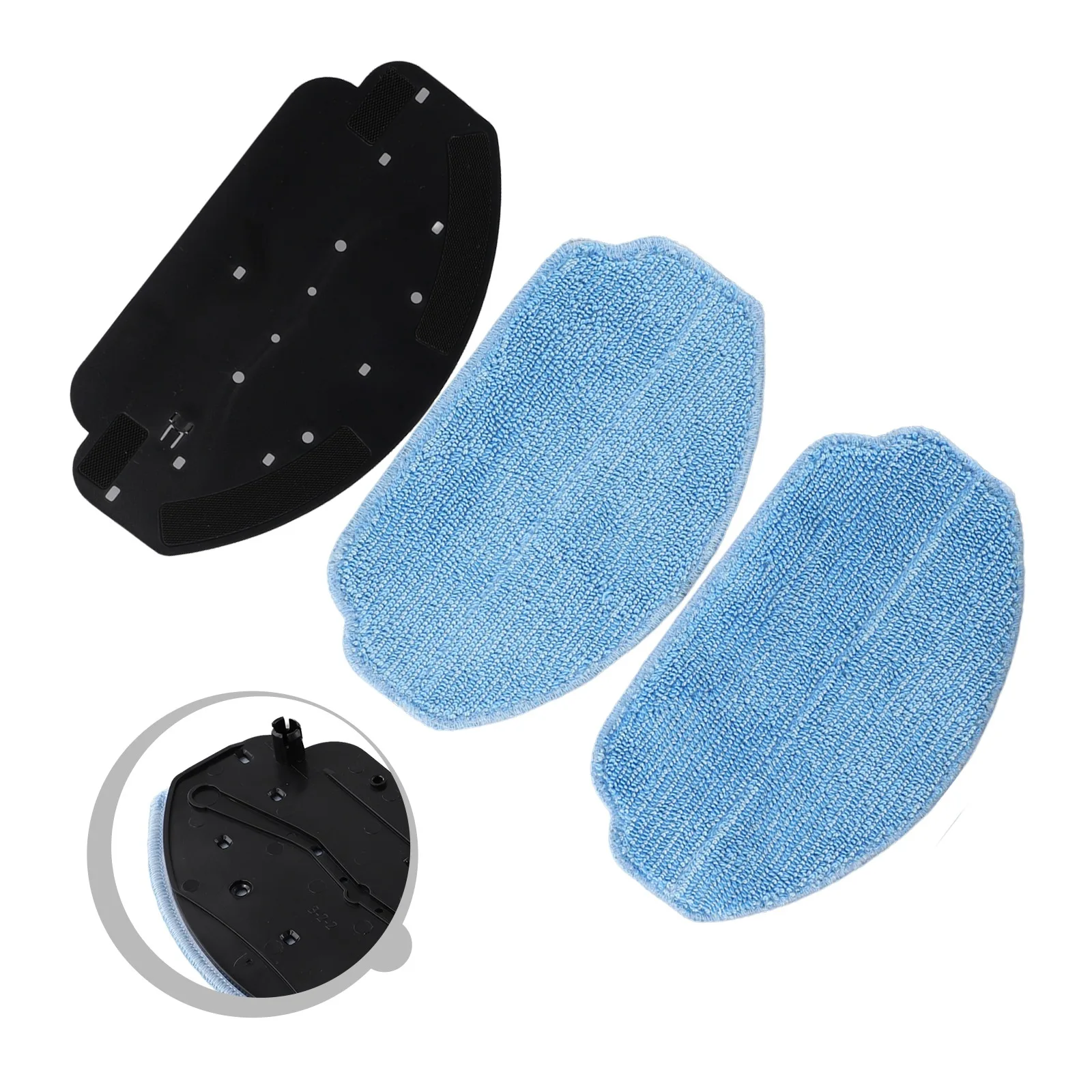 Office Mop Bracket Pads Kit For ONSON BR150/BR151 For ZCWA BR150/BR151 Mop Bracket Mop Pads Kit 1 Mop Bracket+1 Rag