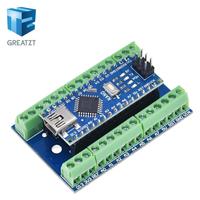 NANO V3.0 3.0 Controller Terminal Adapter Expansion Board  Simple Extension Plate For Arduino  AVR ATMEGA328P