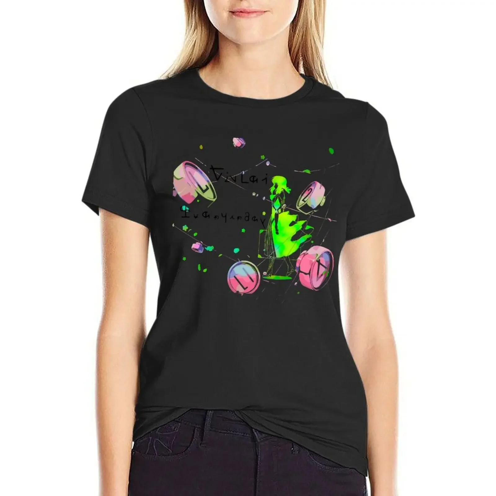

Auto Memory doll T-Shirt graphics sweat tops t-shirts for Women graphic tees