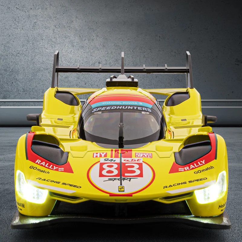 1:22 499P التحمل سباق سبيكة سوبر سيارة رياضية نموذج دييكاست المعادن المسار سباق السيارات نموذج الصوت والضوء لعبة أطفال هدية #2