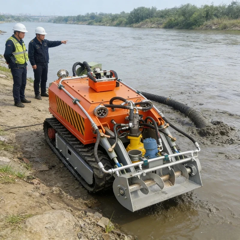 ized Dredging Fully Automatic Reusle River Channel Septic Cleaning