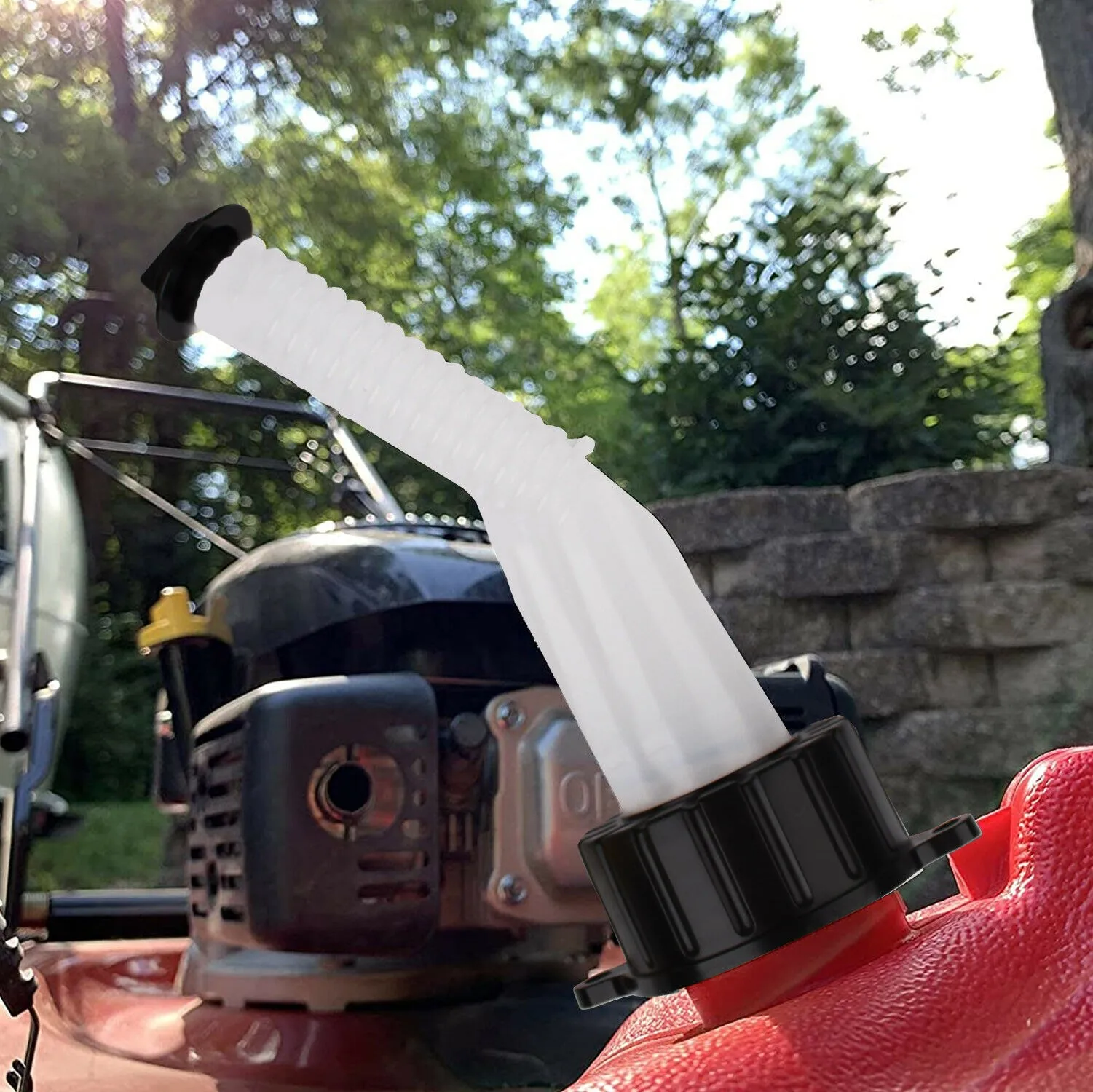 

Accessories Gas Can Spout Lawn Edgers Lawn Mower Parts 5 Sets For Garden Machinery Plastic Replacement High Quality