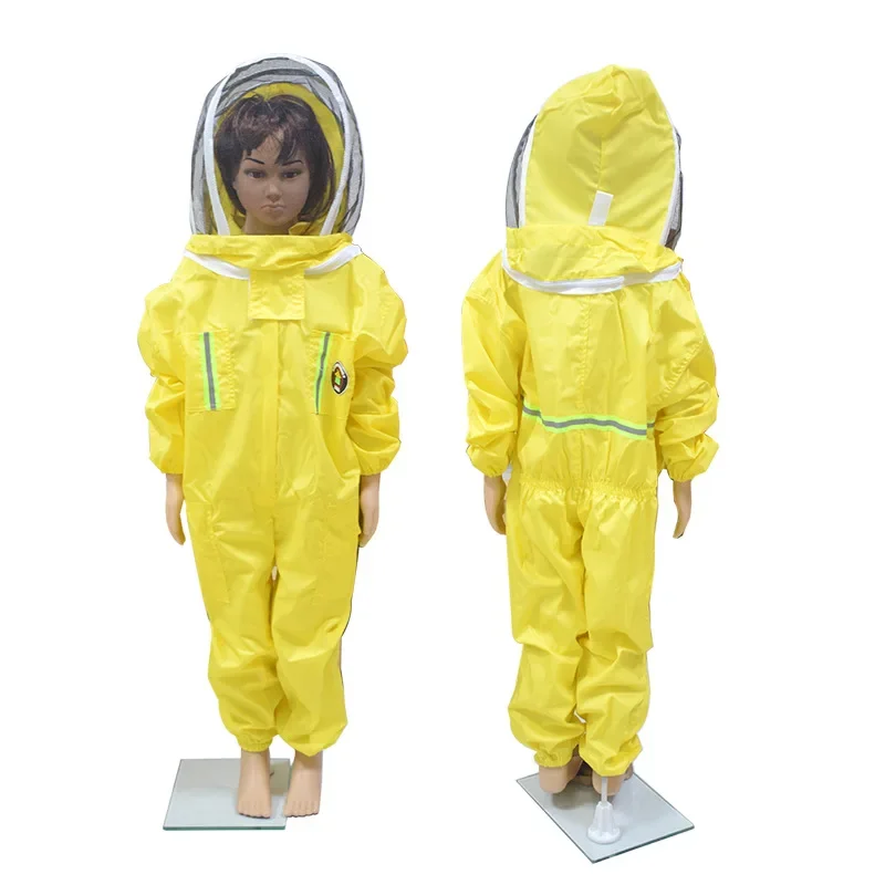 

Children's anti bee clothing for visiting bee farms, special one-piece anti bee clothing for children