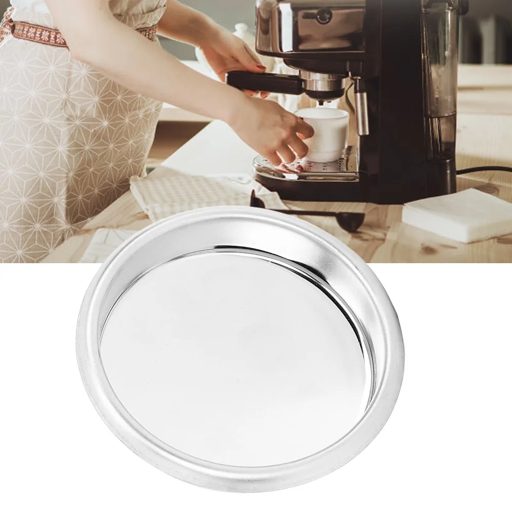 304 Stainless Steel Backflush Blind Filter 54mm 58mm Blind Filter Basket 51mm Silver Backflush Insert Filter Coffee Machine